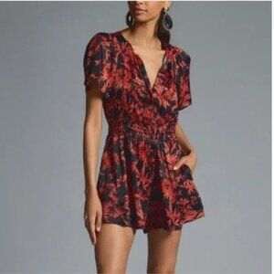 The Somerset Mini Romper: Satin Edition 2X NWOT